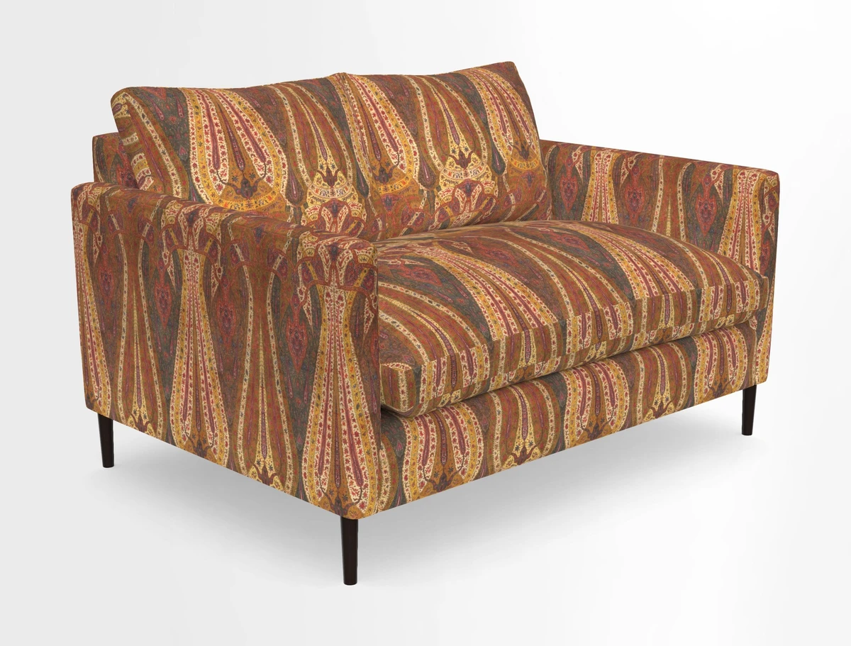 Heyshott 2 Seater Sofa in Two Tone Plain Biscuit. Loose cover option available