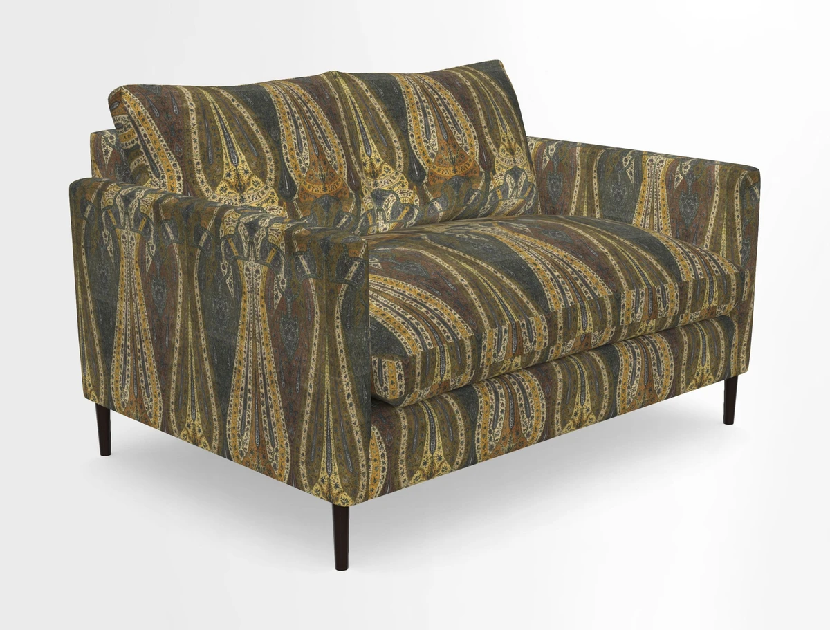 Heyshott 2 Seater Sofa in Two Tone Plain Biscuit. Loose cover option available