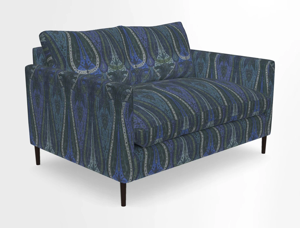 Heyshott 2 Seater Sofa in Two Tone Plain Biscuit. Loose cover option available