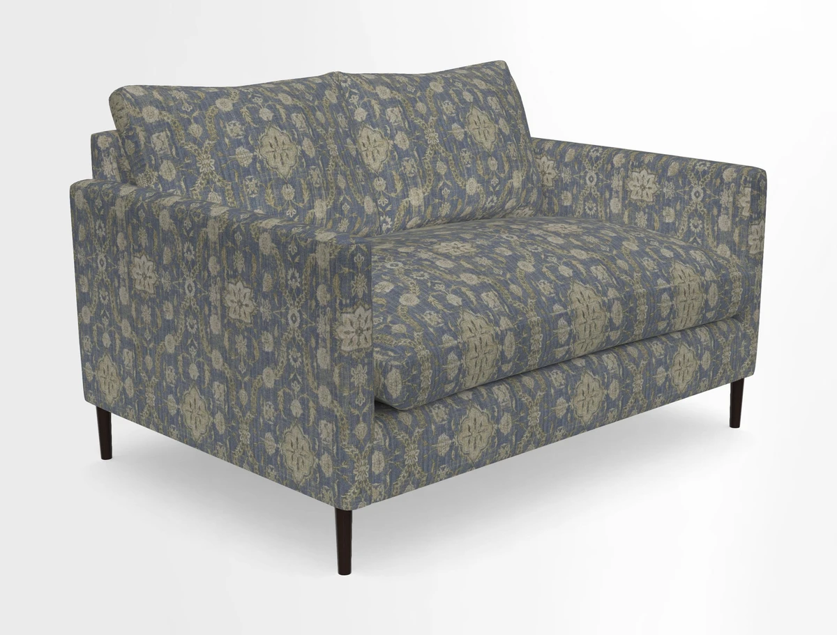 Heyshott 2 Seater Sofa in Two Tone Plain Biscuit. Loose cover option available