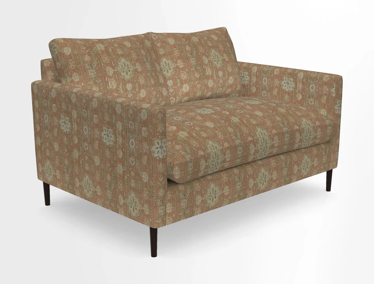 Heyshott 2 Seater Sofa in Two Tone Plain Biscuit. Loose cover option available