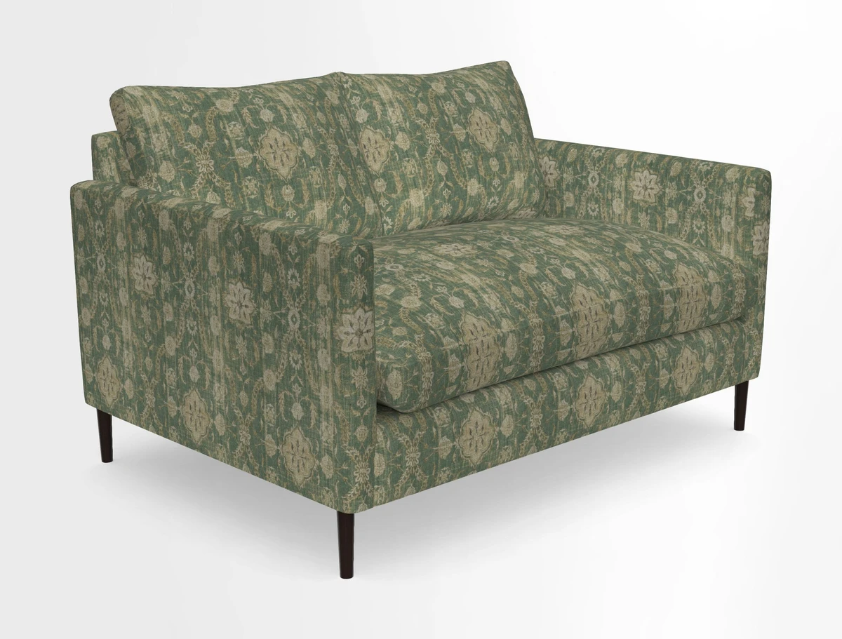 Heyshott 2 Seater Sofa in Two Tone Plain Biscuit. Loose cover option available