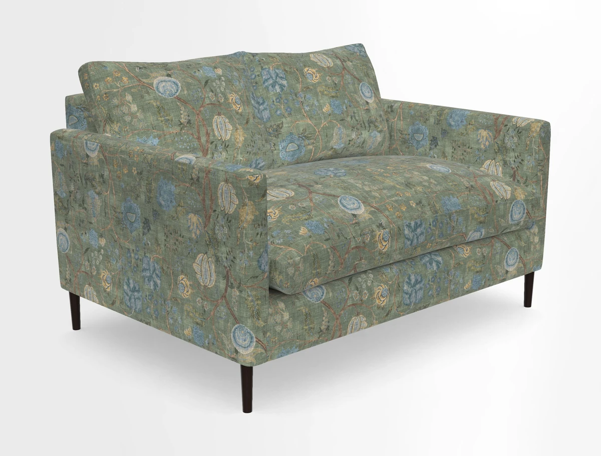 Heyshott 2 Seater Sofa in Two Tone Plain Biscuit. Loose cover option available