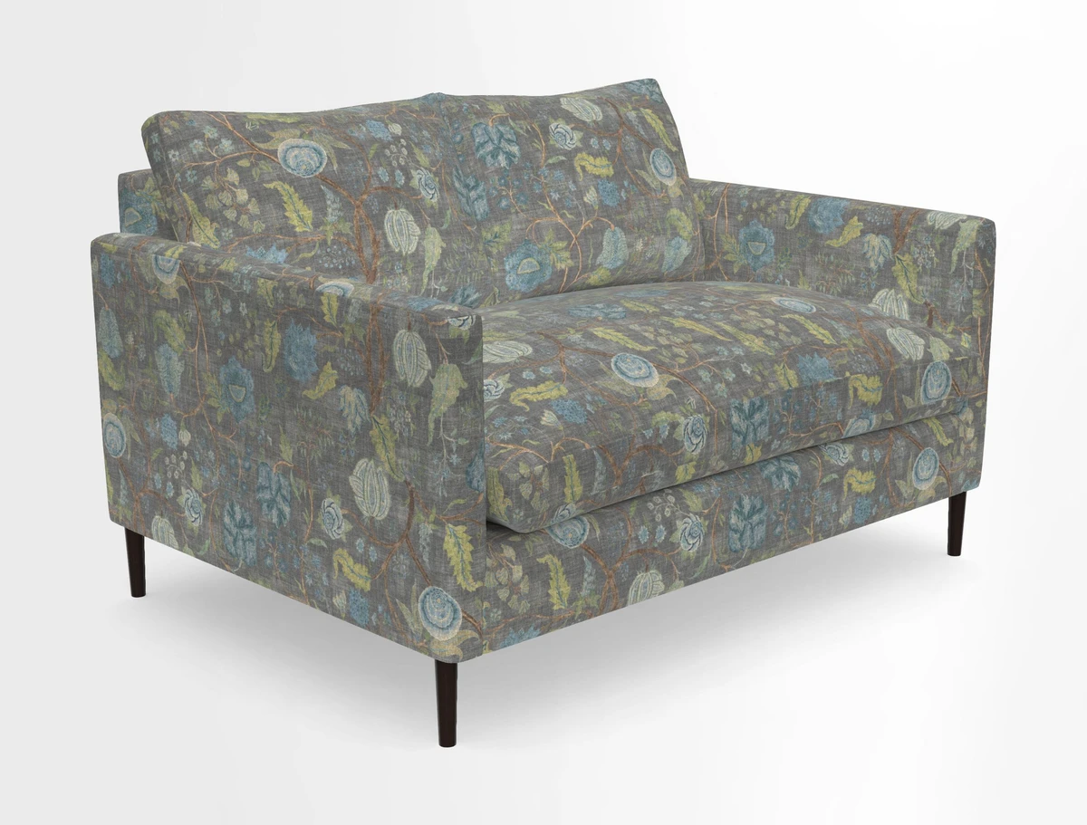 Heyshott 2 Seater Sofa in Two Tone Plain Biscuit. Loose cover option available