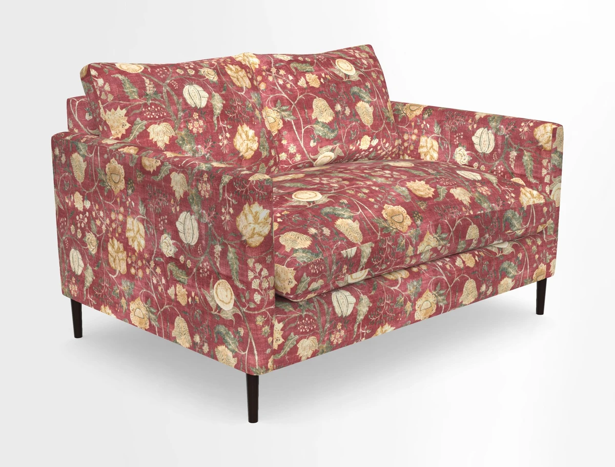 Heyshott 2 Seater Sofa in Two Tone Plain Biscuit. Loose cover option available