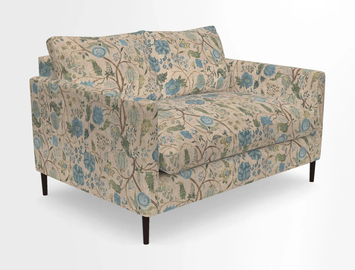Heyshott 2 Seater Sofa in Two Tone Plain Biscuit. Loose cover option available
