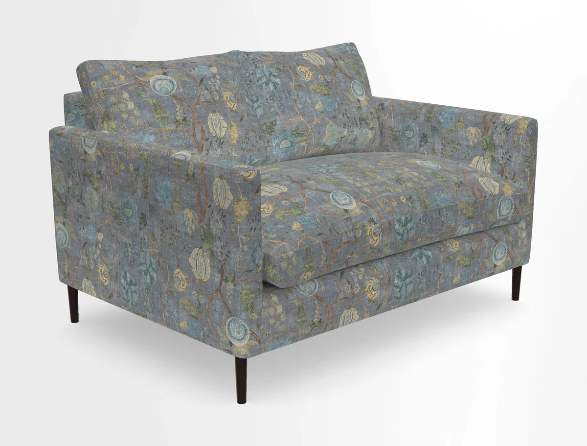 Heyshott 2 Seater Sofa in Two Tone Plain Biscuit. Loose cover option available