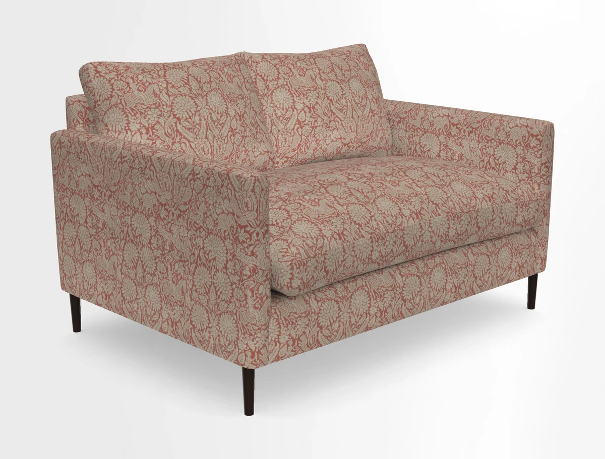Heyshott 2 Seater Sofa in Two Tone Plain Biscuit. Loose cover option available