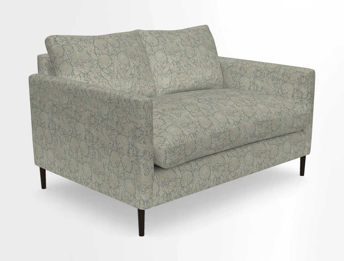 Heyshott 2 Seater Sofa in Two Tone Plain Biscuit. Loose cover option available