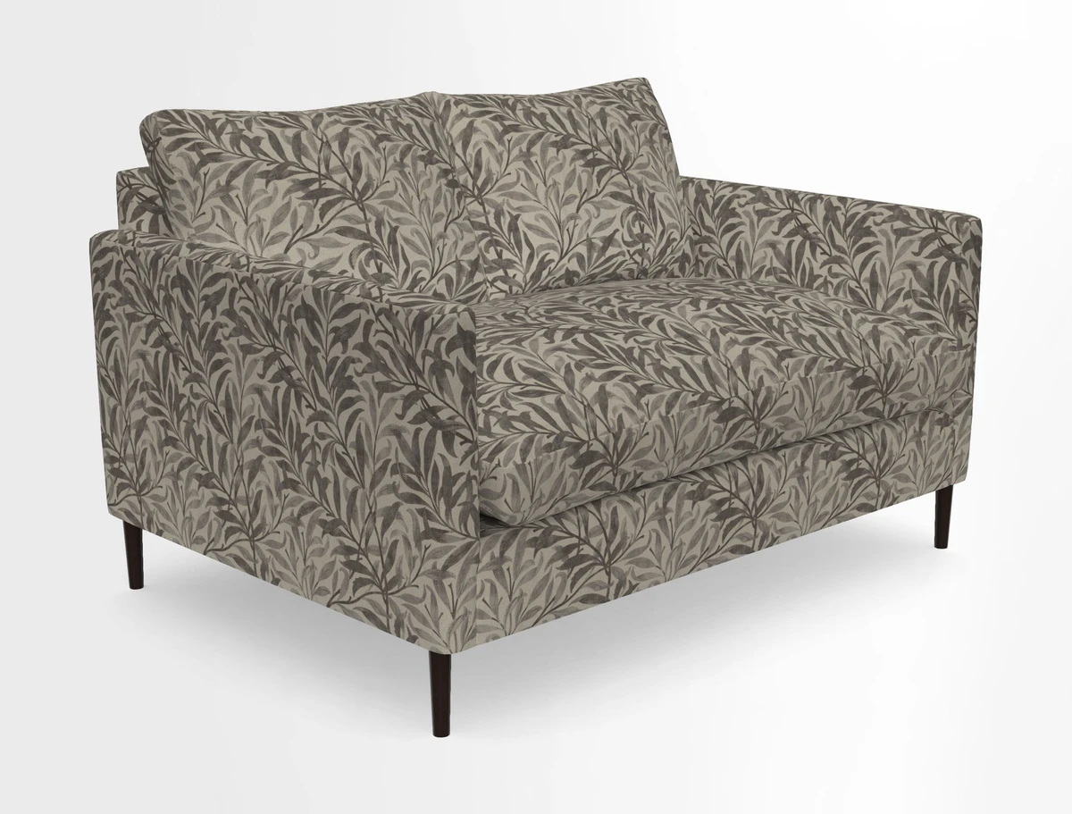 Heyshott 2 Seater Sofa in Two Tone Plain Biscuit. Loose cover option available
