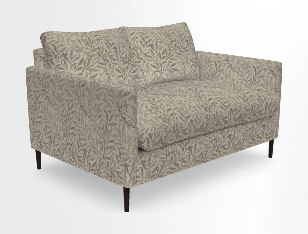 Heyshott 2 Seater Sofa in Two Tone Plain Biscuit. Loose cover option available