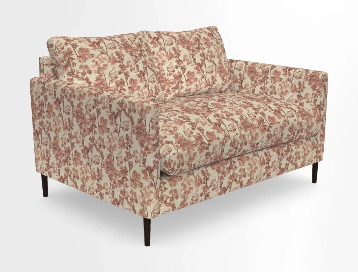 Heyshott 2 Seater Sofa in Two Tone Plain Biscuit. Loose cover option available