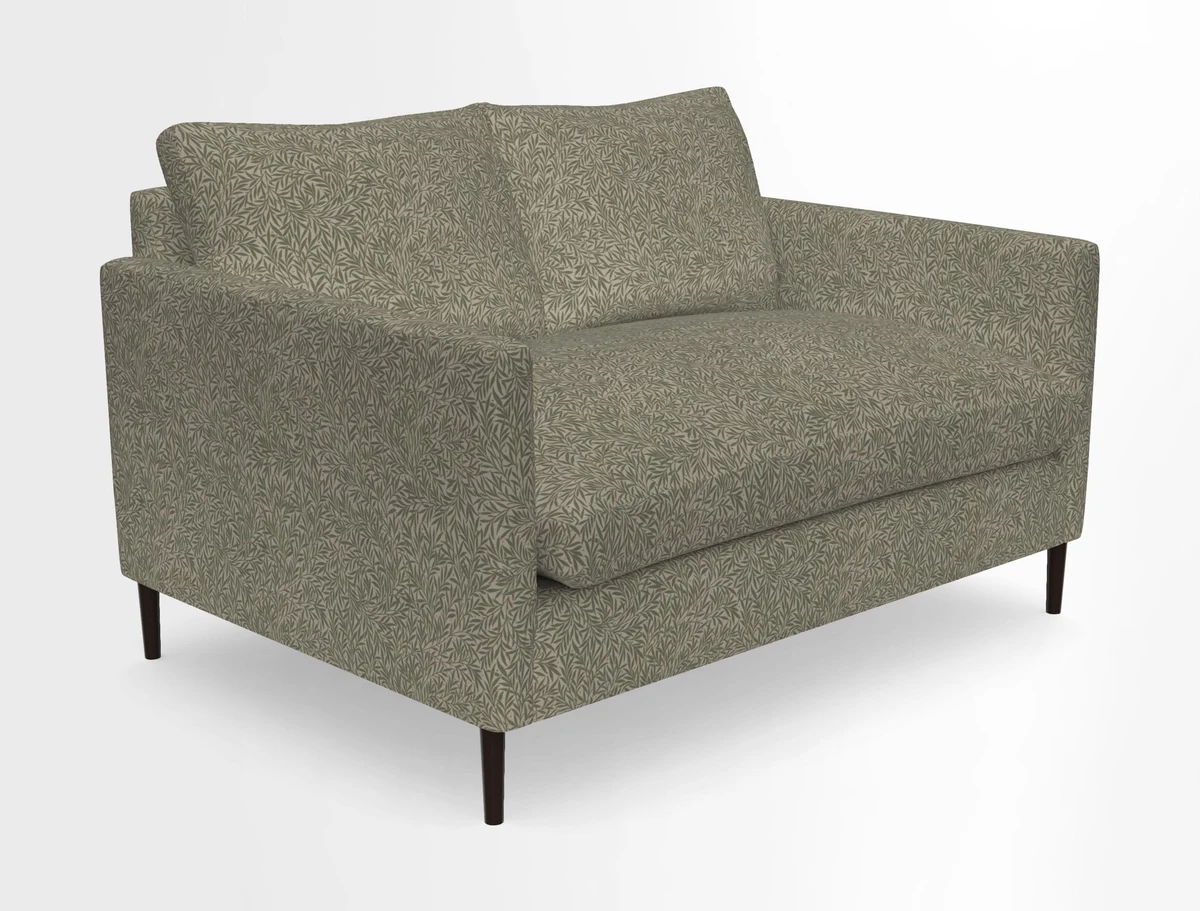 Heyshott 2 Seater Sofa in Two Tone Plain Biscuit. Loose cover option available