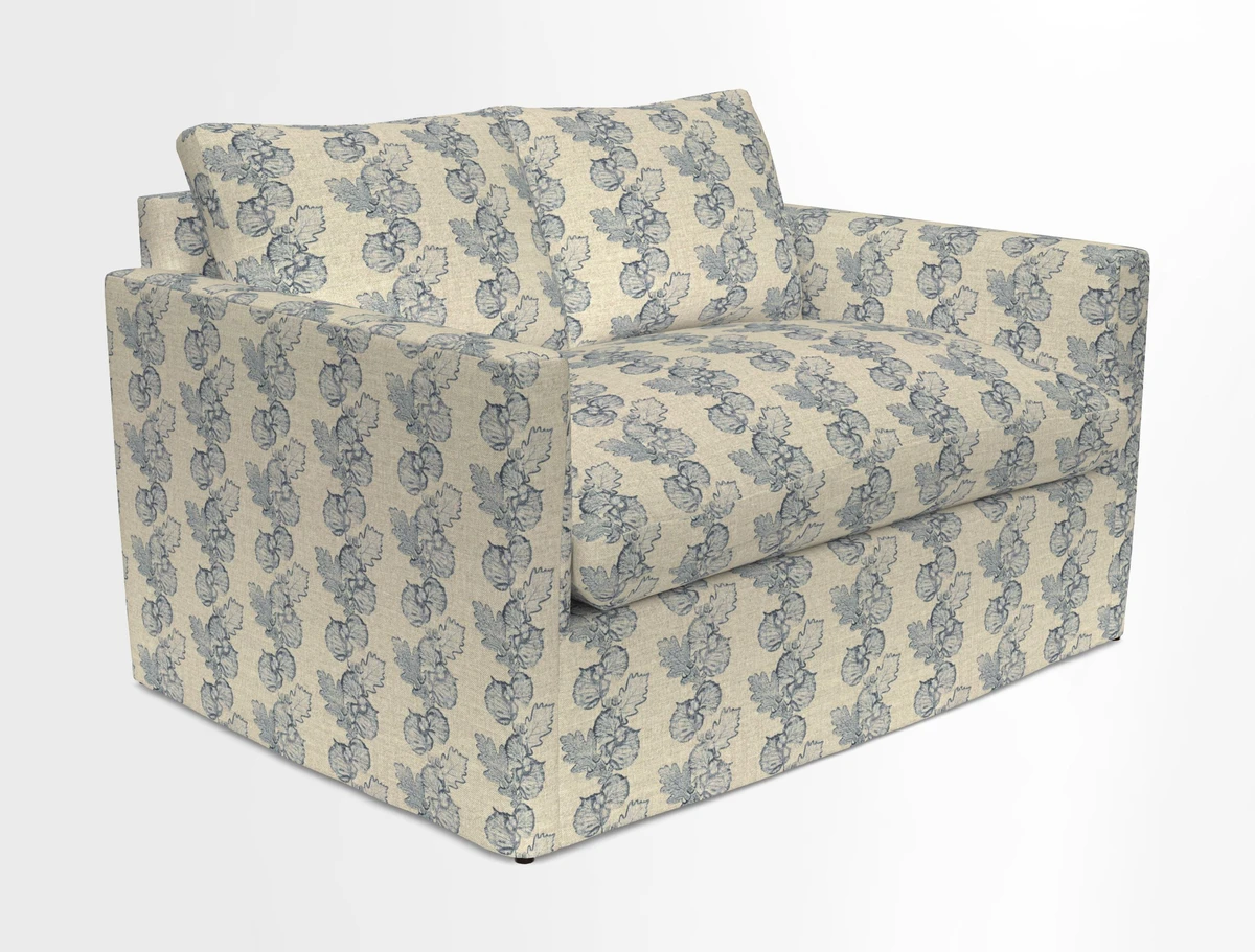 Heyshott 2 Seater Sofa in Two Tone Plain Biscuit. Loose cover option available