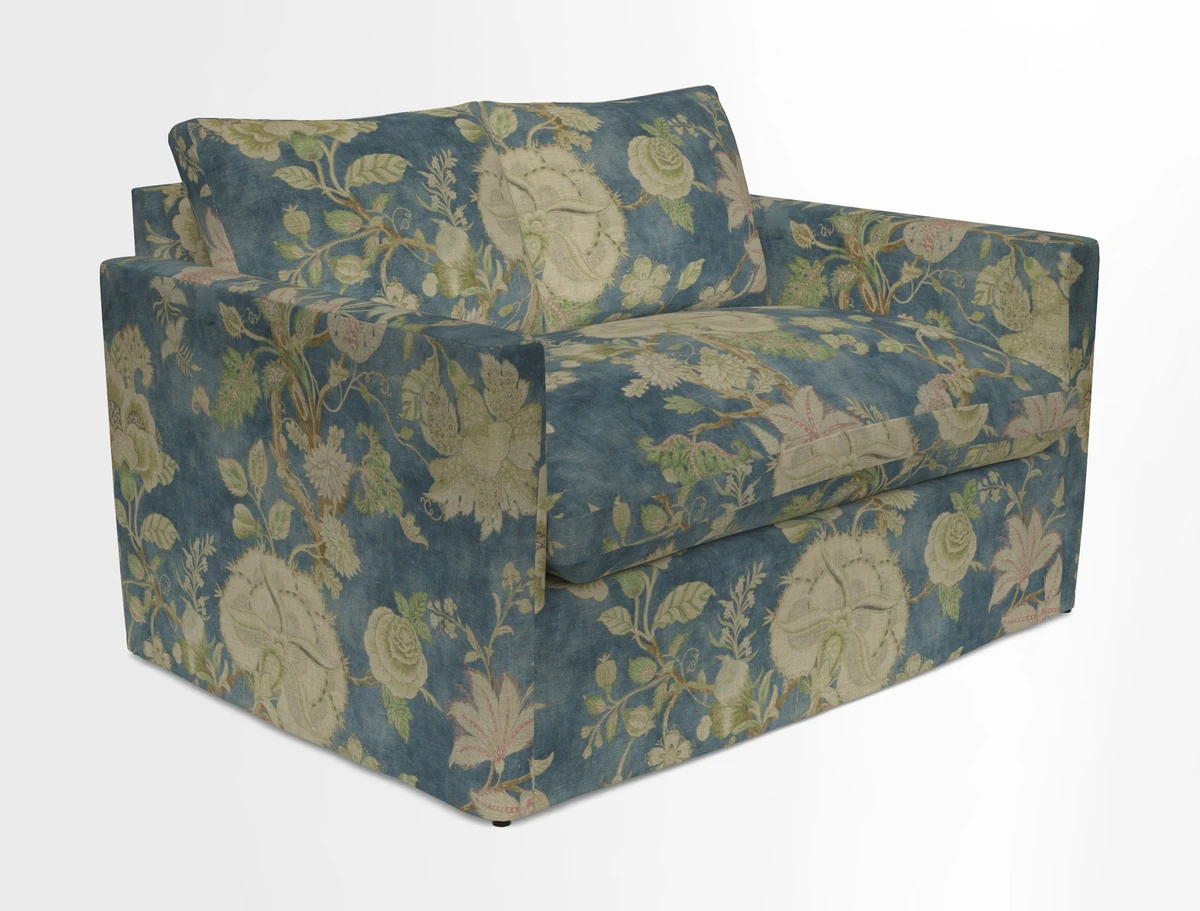 Heyshott 2 Seater Sofa in Two Tone Plain Biscuit. Loose cover option available