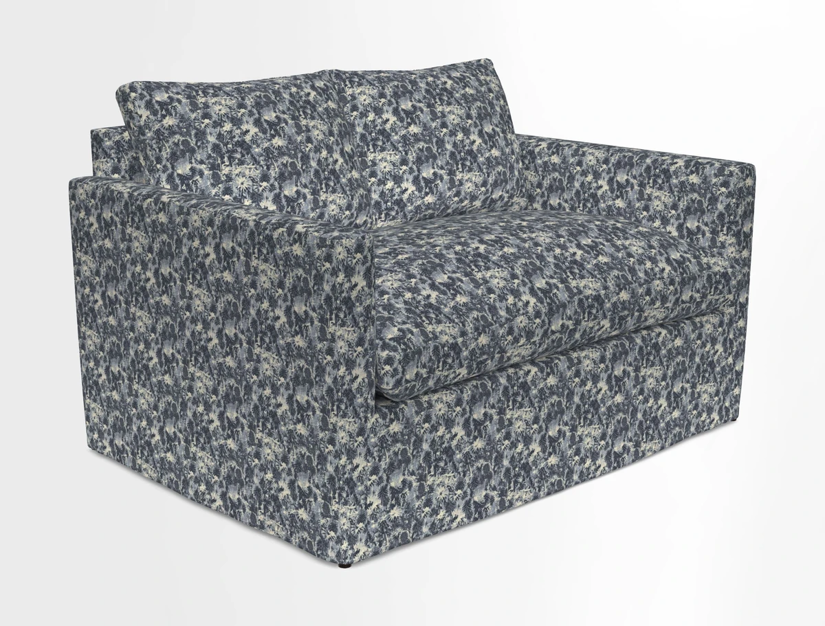 Heyshott 2 Seater Sofa in Two Tone Plain Biscuit. Loose cover option available