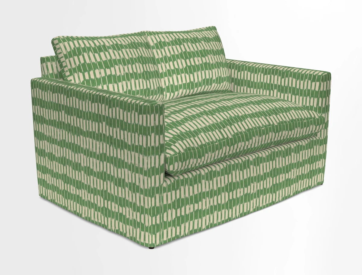 Heyshott 2 Seater Sofa in Two Tone Plain Biscuit. Loose cover option available