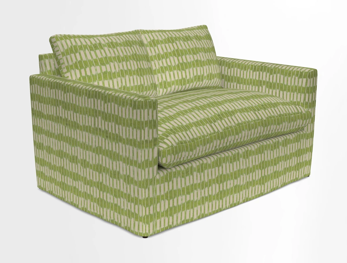 Heyshott 2 Seater Sofa in Two Tone Plain Biscuit. Loose cover option available