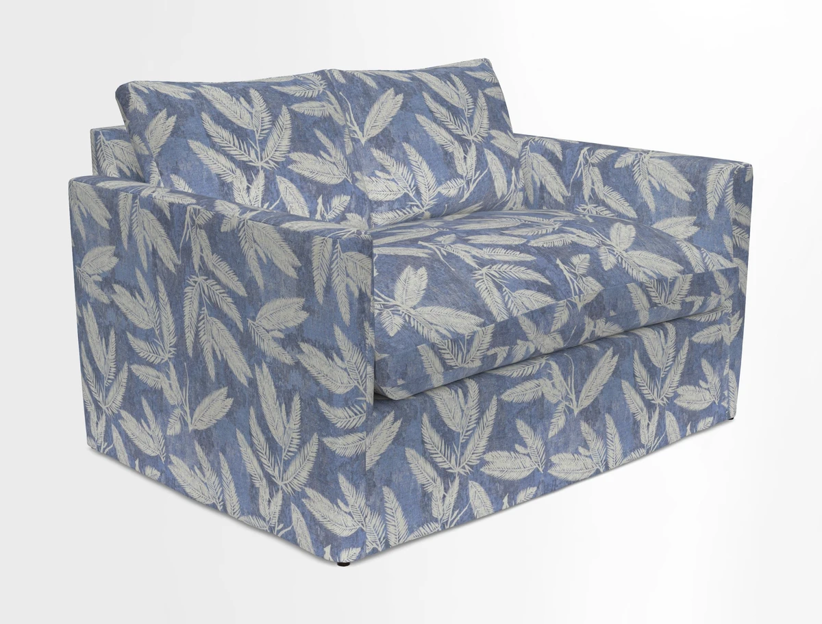 Heyshott 2 Seater Sofa in Two Tone Plain Biscuit. Loose cover option available