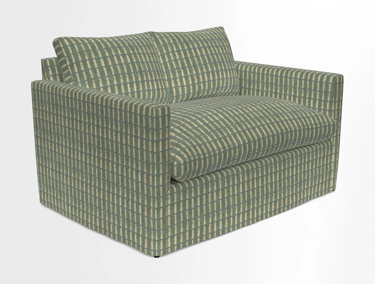 Heyshott 2 Seater Sofa in Two Tone Plain Biscuit. Loose cover option available