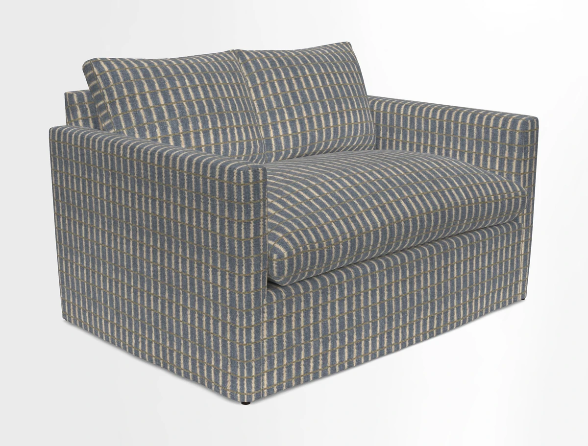 Heyshott 2 Seater Sofa in Two Tone Plain Biscuit. Loose cover option available