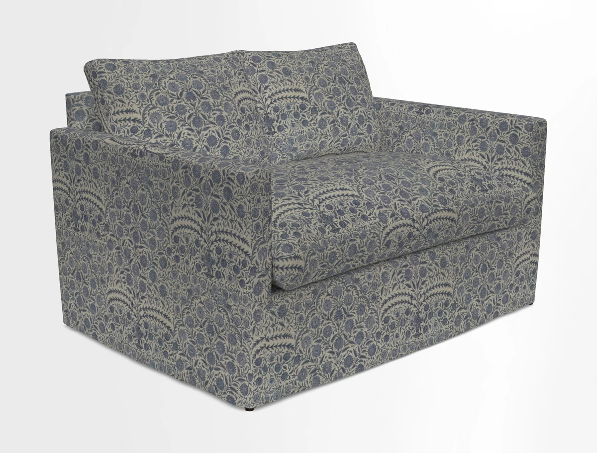 Heyshott 2 Seater Sofa in Two Tone Plain Biscuit. Loose cover option available