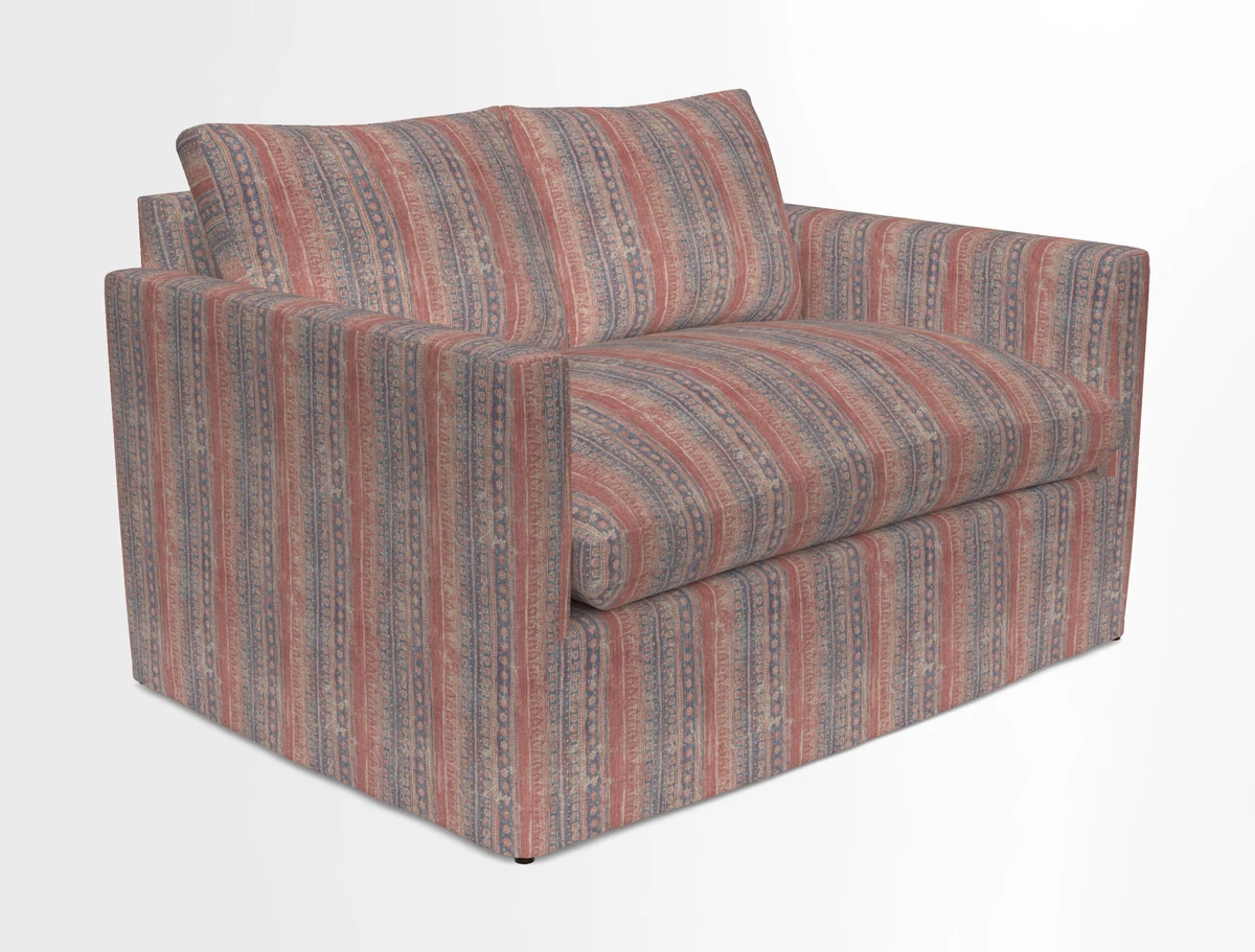 Heyshott 2 Seater Sofa in Two Tone Plain Biscuit. Loose cover option available