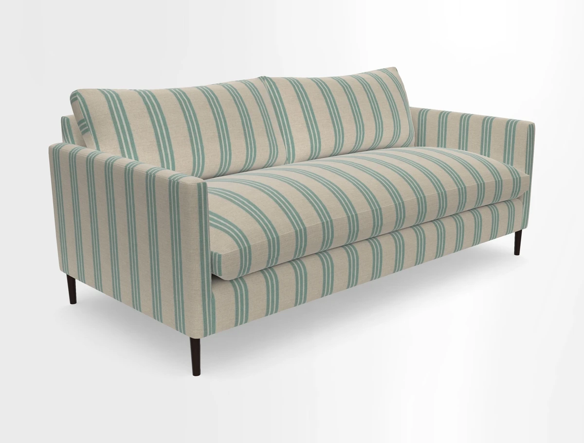 Heyshott 3 Seater Sofa in Two Tone Plain Biscuit. Loose cover option available
