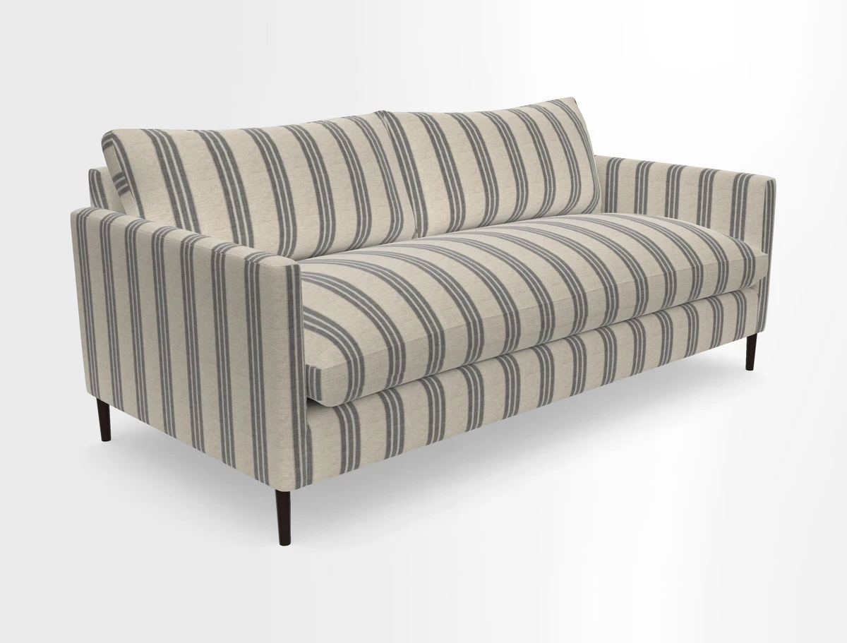 Heyshott 3 Seater Sofa in Two Tone Plain Biscuit. Loose cover option available