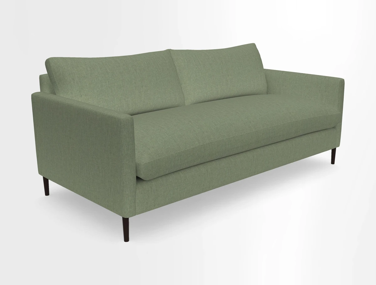 Heyshott 3 Seater Sofa in Two Tone Plain Biscuit. Loose cover option available