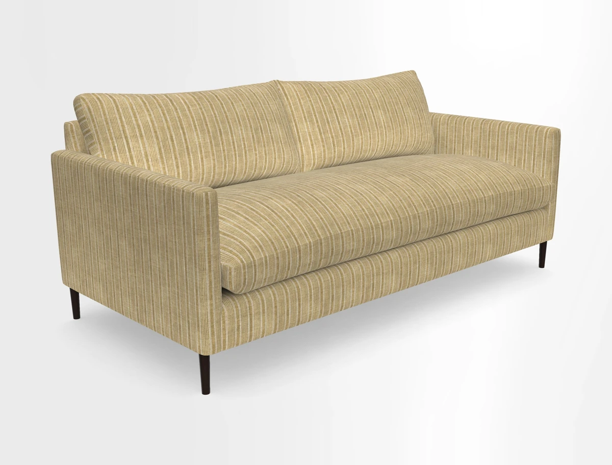 Heyshott 3 Seater Sofa in Two Tone Plain Biscuit. Loose cover option available