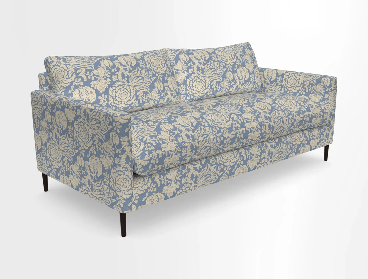 Heyshott 3 Seater Sofa in Two Tone Plain Biscuit. Loose cover option available