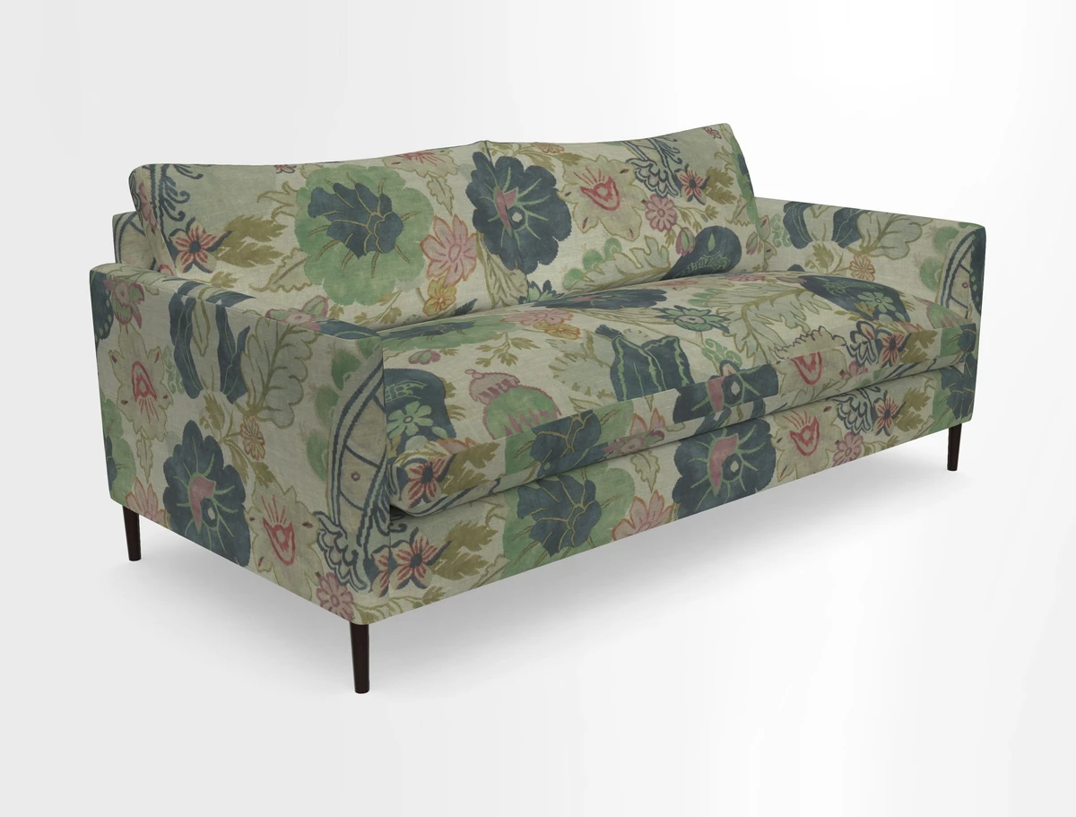 Heyshott 3 Seater Sofa in Two Tone Plain Biscuit. Loose cover option available