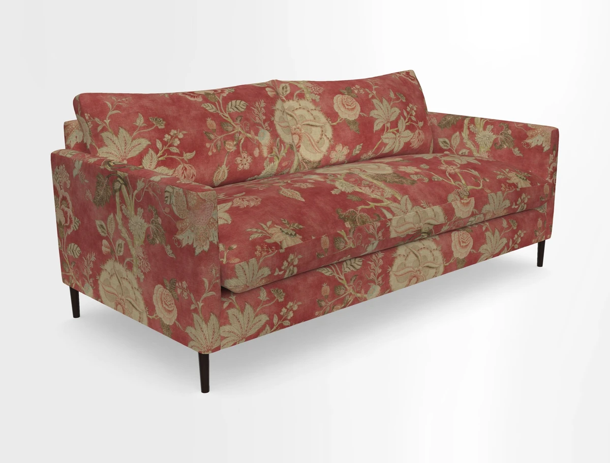 Heyshott 3 Seater Sofa in Two Tone Plain Biscuit. Loose cover option available