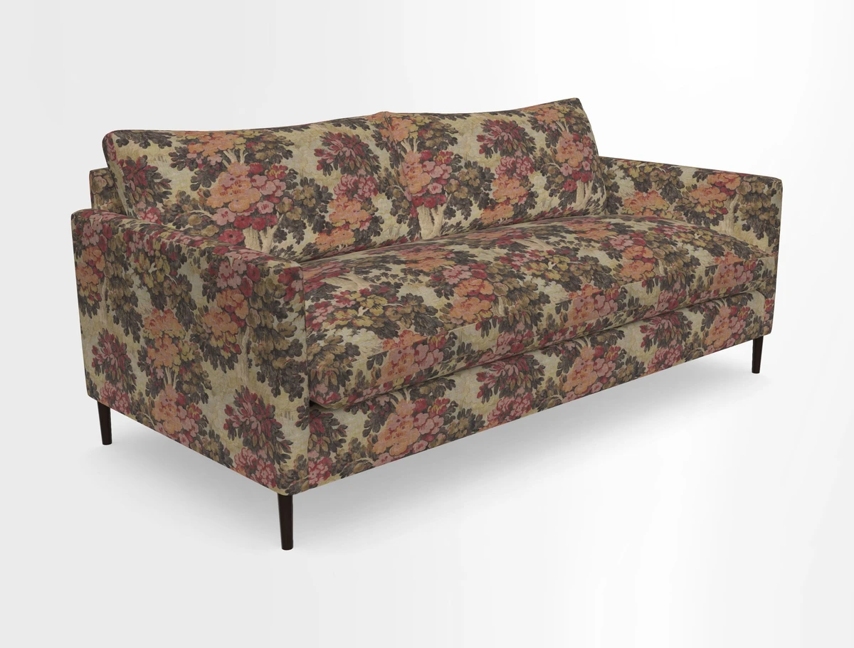 Heyshott 3 Seater Sofa in Two Tone Plain Biscuit. Loose cover option available