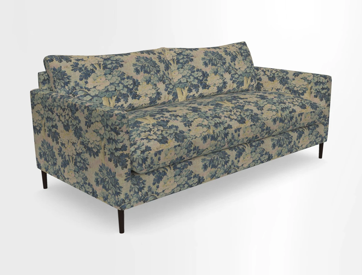Heyshott 3 Seater Sofa in Two Tone Plain Biscuit. Loose cover option available