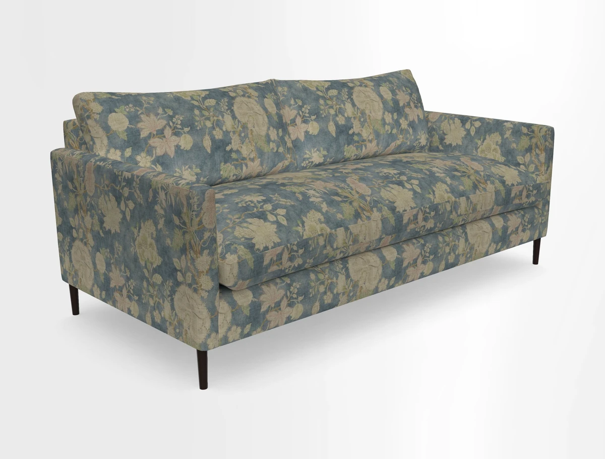 Heyshott 3 Seater Sofa in Two Tone Plain Biscuit. Loose cover option available