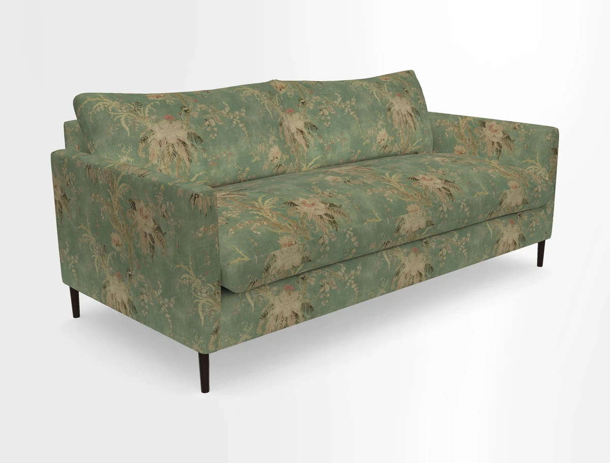Heyshott 3 Seater Sofa in Two Tone Plain Biscuit. Loose cover option available