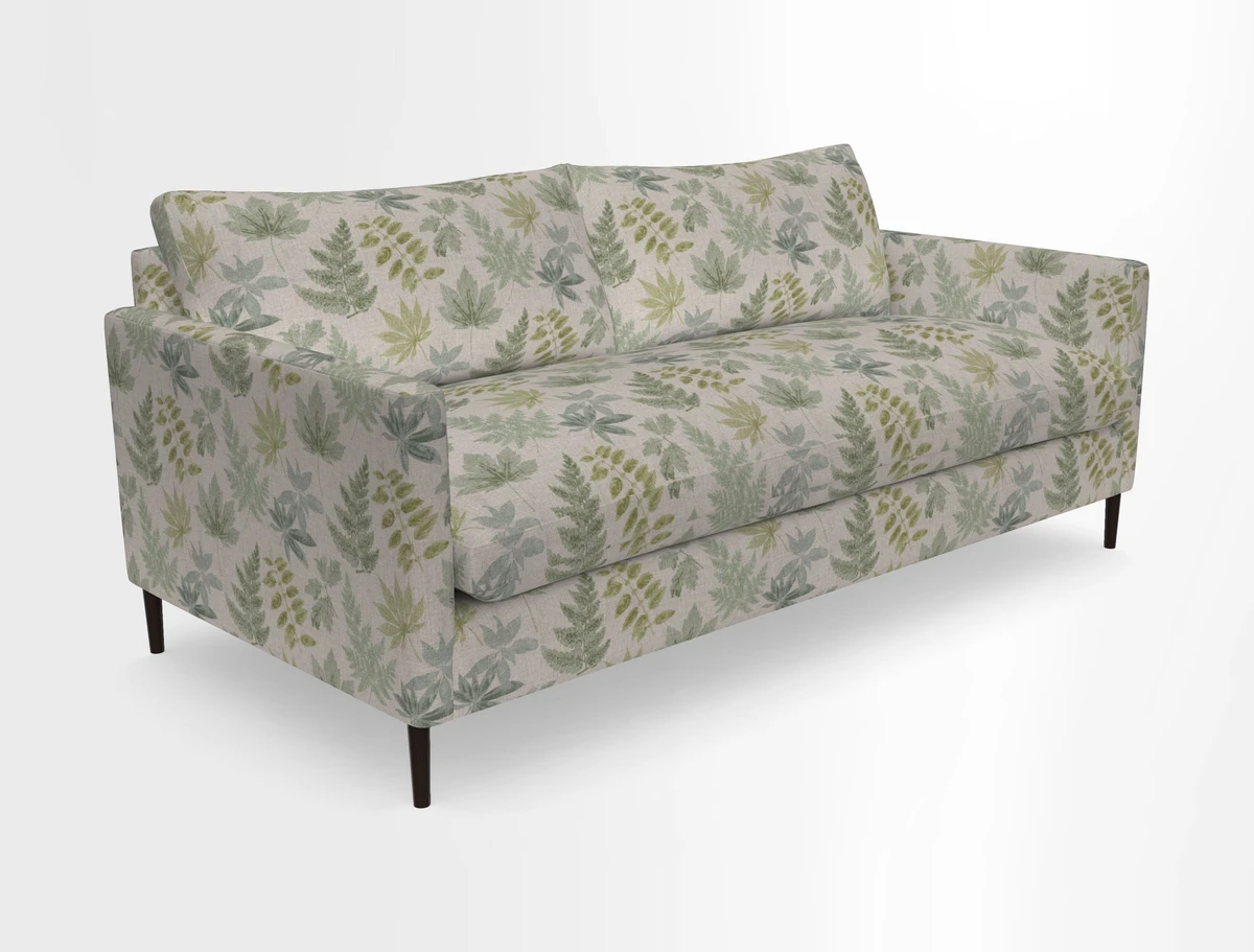 Heyshott 3 Seater Sofa in Two Tone Plain Biscuit. Loose cover option available