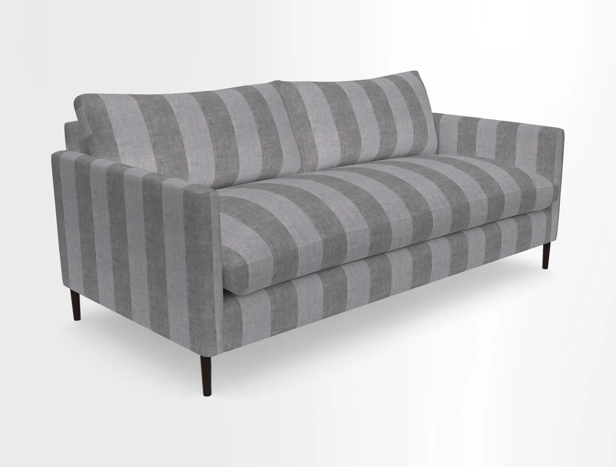 Heyshott 3 Seater Sofa in Two Tone Plain Biscuit. Loose cover option available