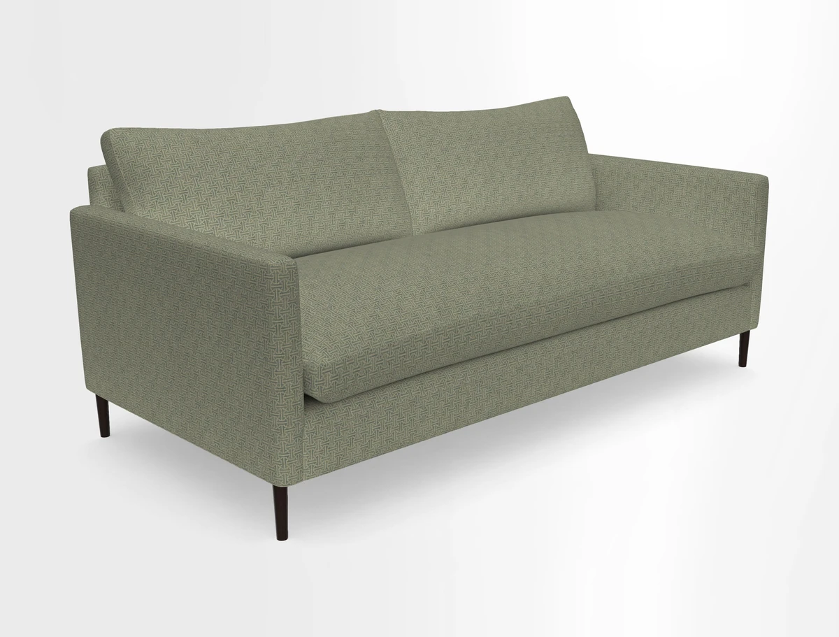 Heyshott 3 Seater Sofa in Two Tone Plain Biscuit. Loose cover option available