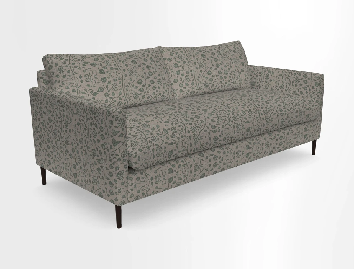 Heyshott 3 Seater Sofa in Two Tone Plain Biscuit. Loose cover option available
