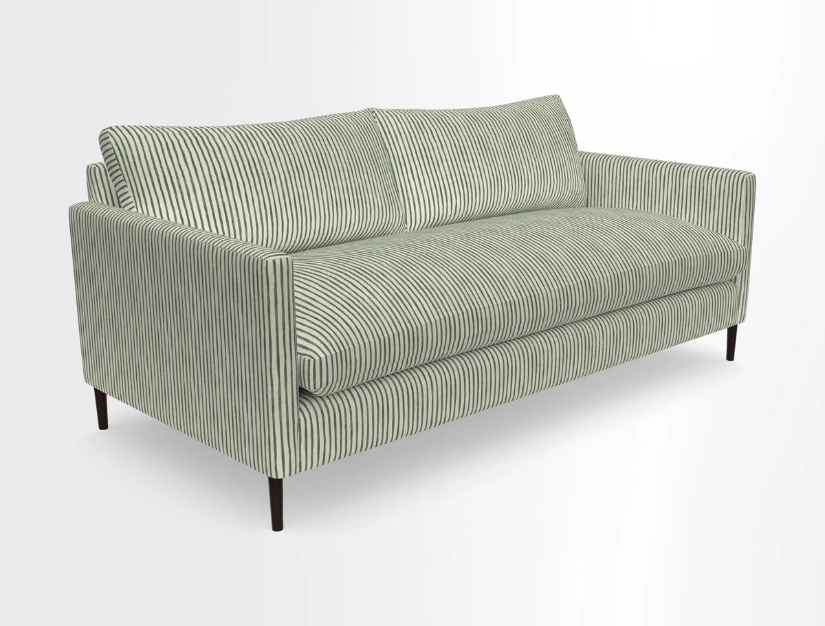 Heyshott 3 Seater Sofa in Two Tone Plain Biscuit. Loose cover option available