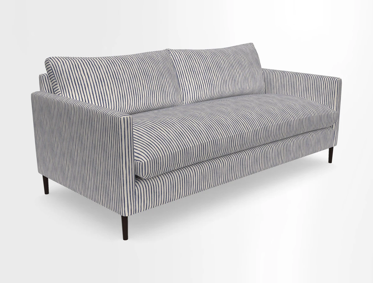 Heyshott 3 Seater Sofa in Two Tone Plain Biscuit. Loose cover option available