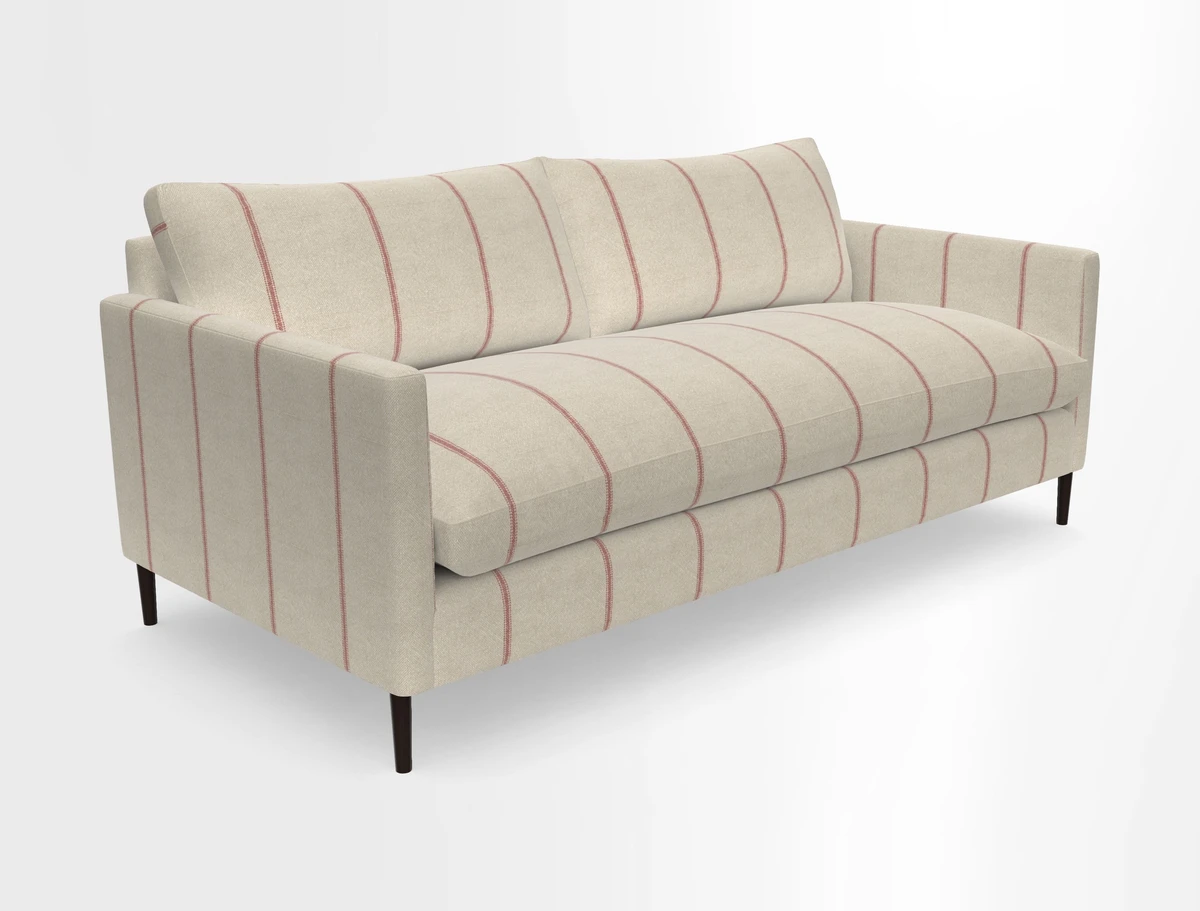 Heyshott 3 Seater Sofa in Two Tone Plain Biscuit. Loose cover option available