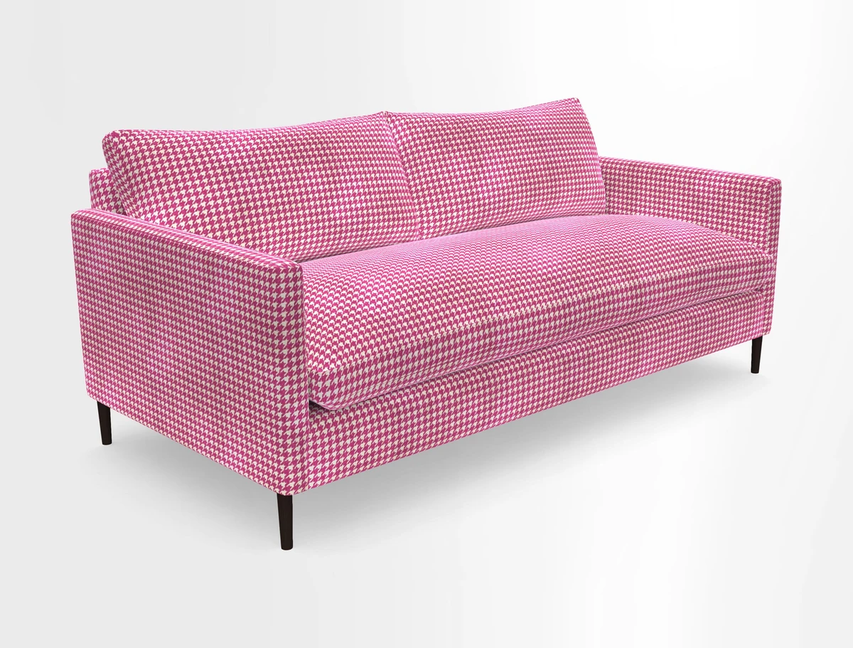 Heyshott 3 Seater Sofa in Two Tone Plain Biscuit. Loose cover option available