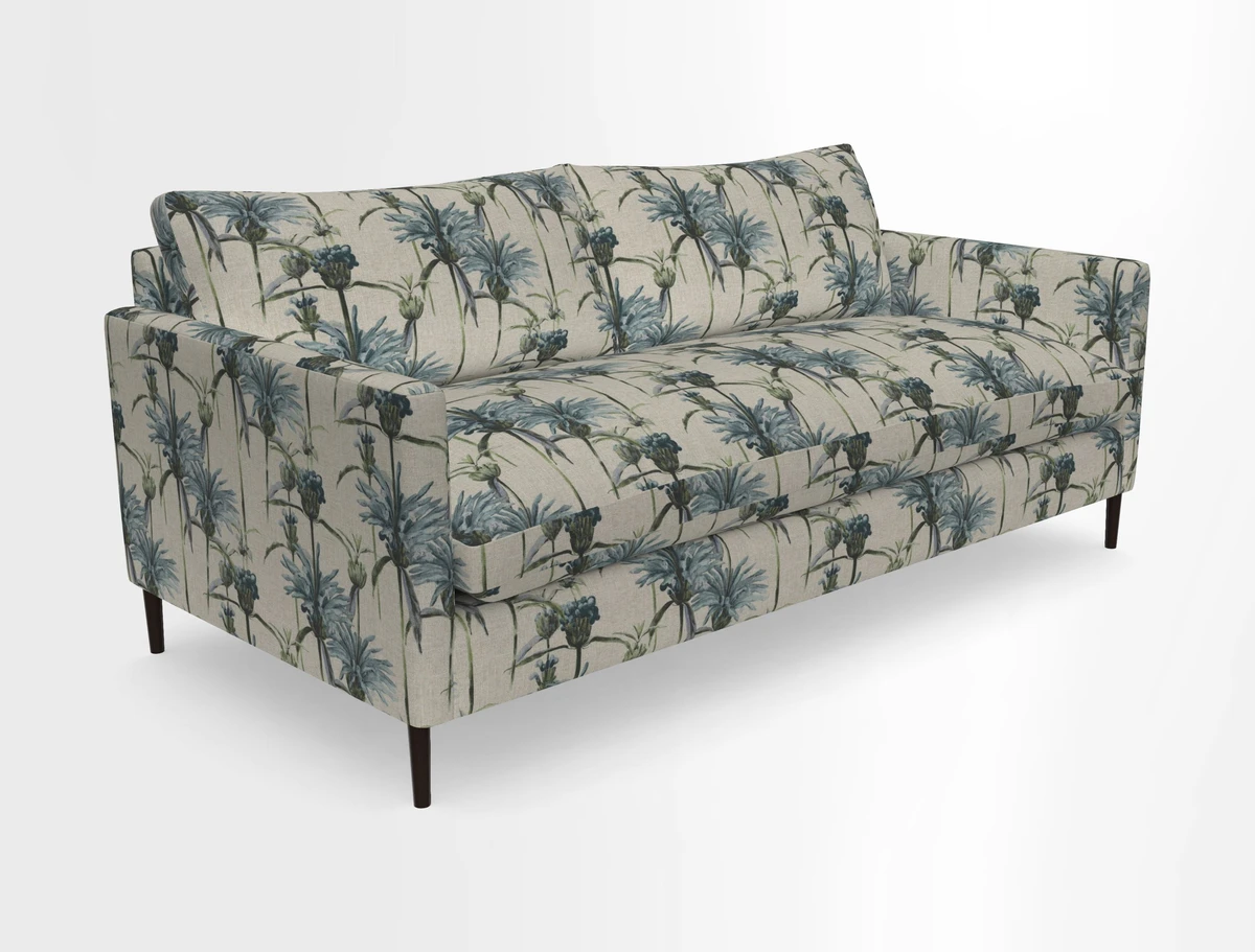 Heyshott 3 Seater Sofa in Two Tone Plain Biscuit. Loose cover option available