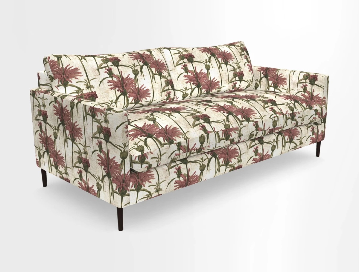 Heyshott 3 Seater Sofa in Two Tone Plain Biscuit. Loose cover option available