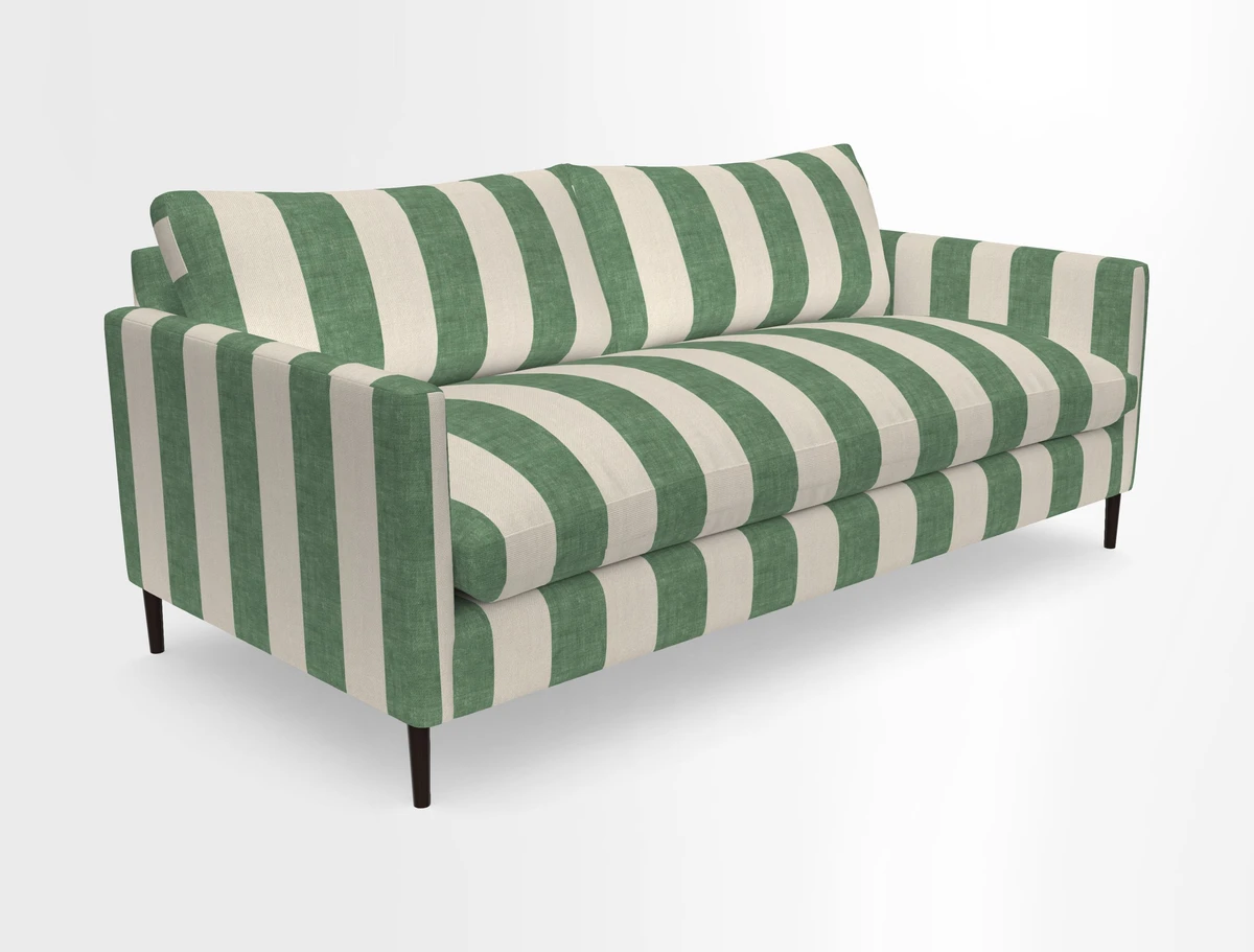 Heyshott 3 Seater Sofa in Two Tone Plain Biscuit. Loose cover option available