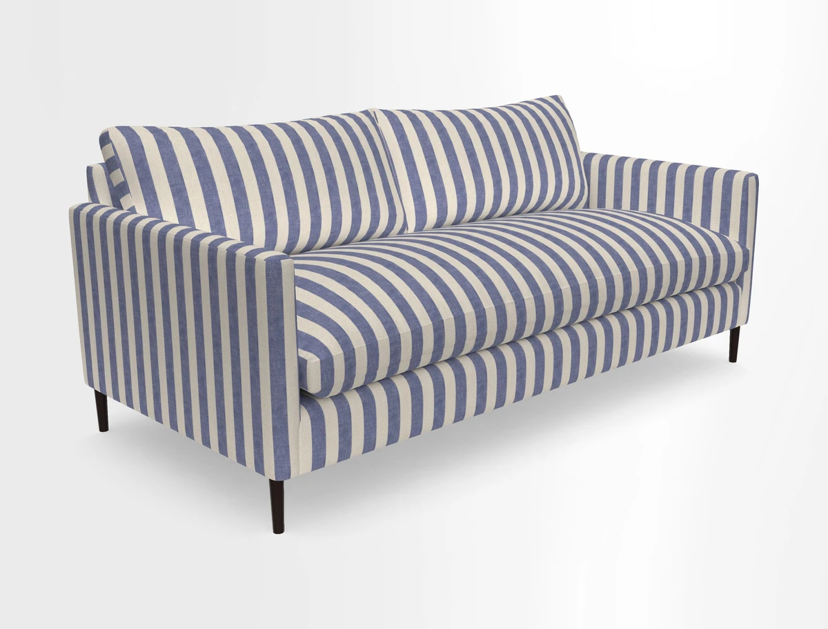 Heyshott 3 Seater Sofa in Two Tone Plain Biscuit. Loose cover option available